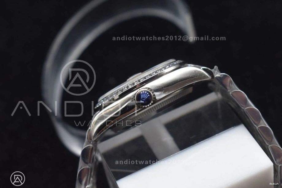 Syle 408 DateJust Bracelet Dial On WF OdorResistant Fluted President Steel 31 White Ladies 278289 Bezel 316L 0714